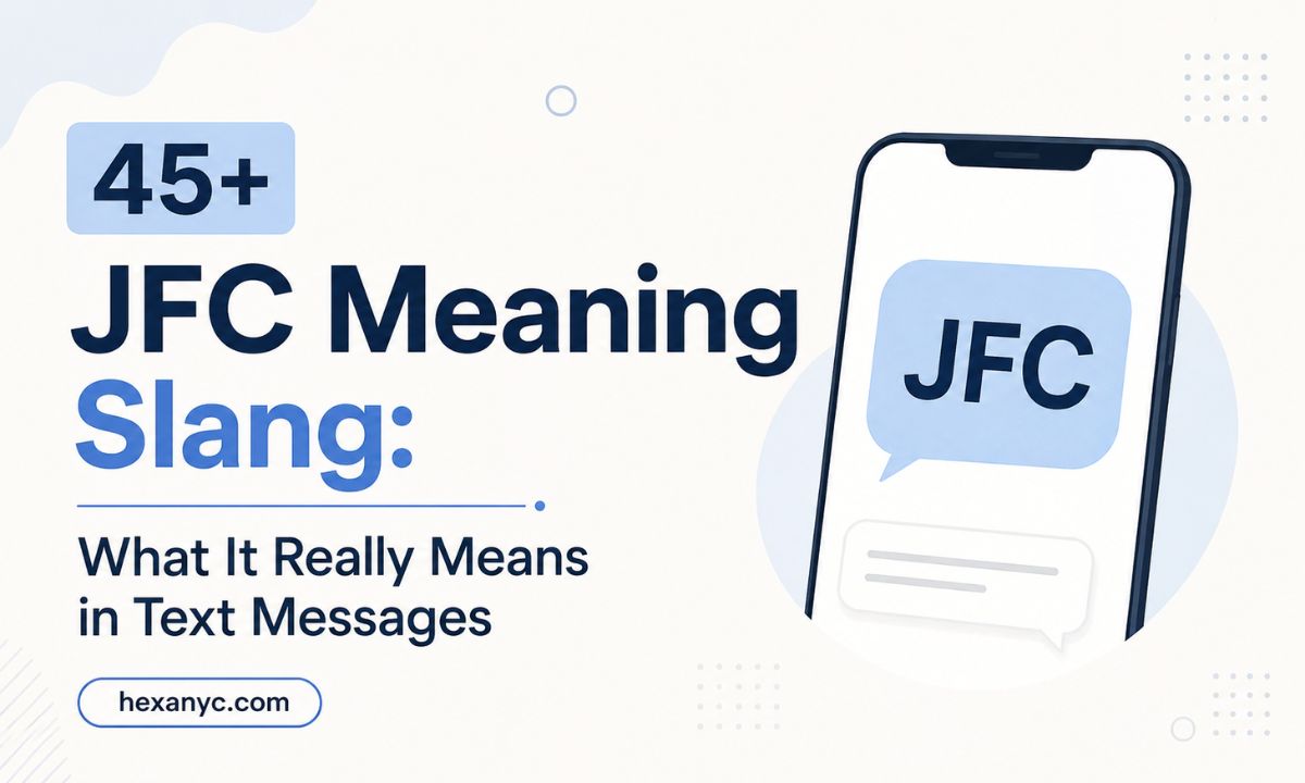 45+ JFC Meaning Slang What It Really Means in Text Messages
