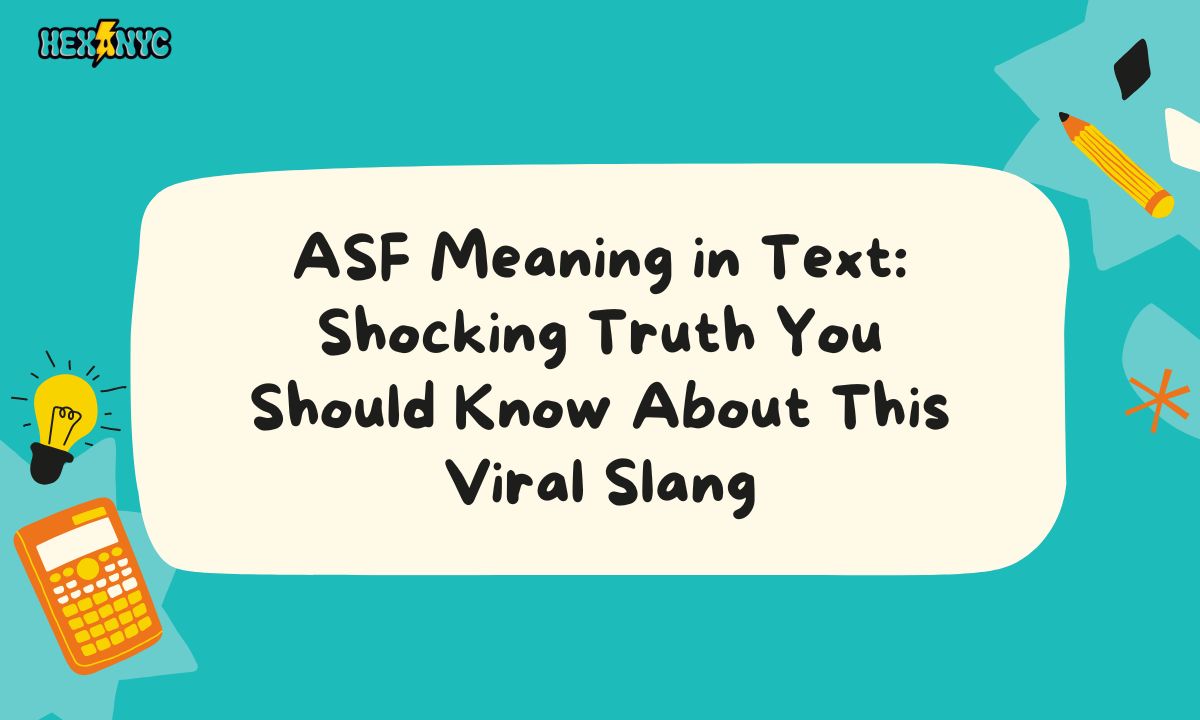 ASF Meaning in Text
