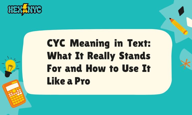CYC Meaning in Text