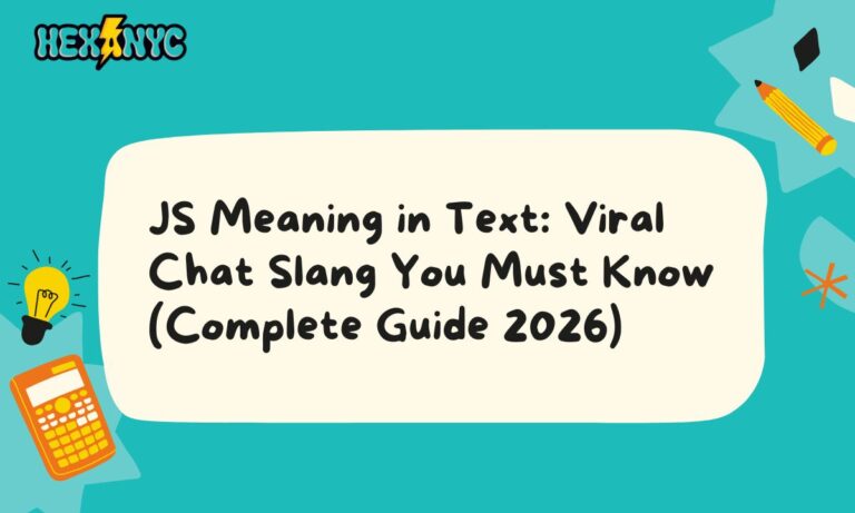 JS Meaning in Text