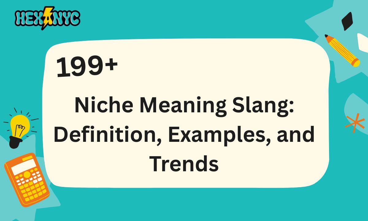 Niche Meaning Slang Definition, Examples, and Trends