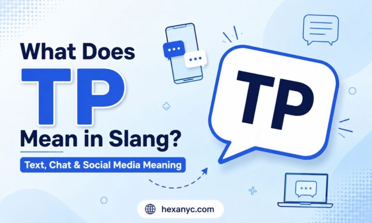 What Does TP Mean in Slang Text, Chat & Social Media Meaning