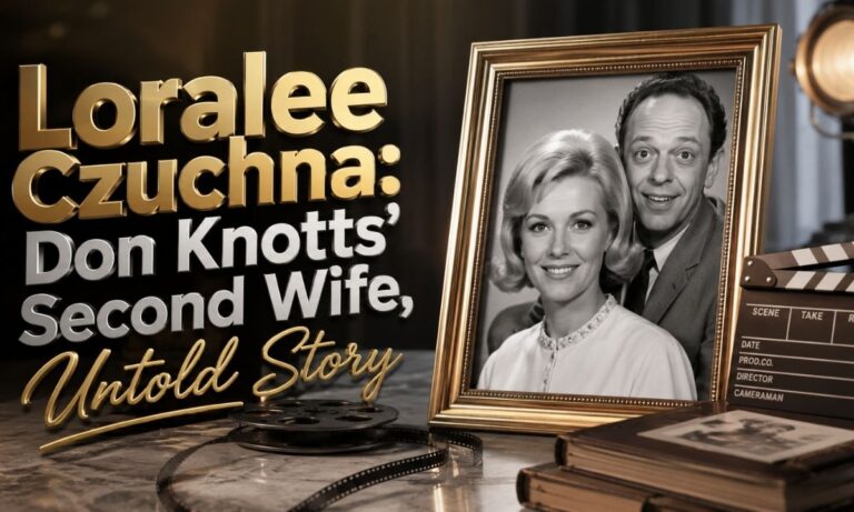 Loralee Czuchna Don Knotts Second Wife, Untold Story