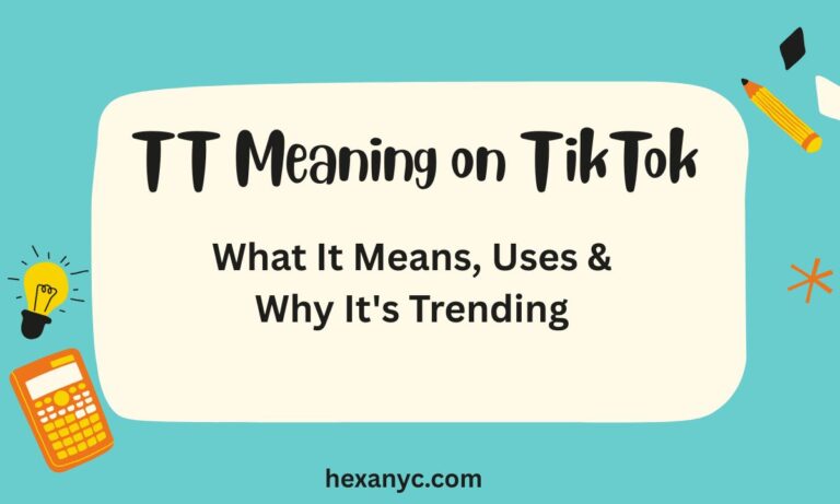 TT Meaning on TikTok